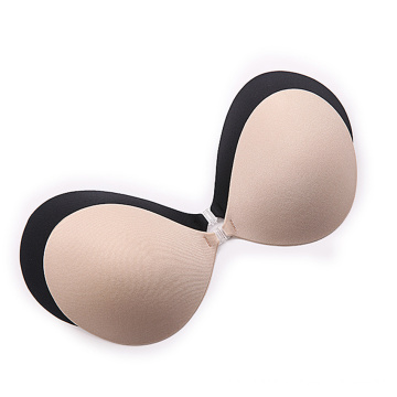 Sutiã de silicone invisível Woman Push Up Sutiã sem alças invisível push up